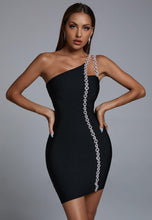 Kira Bandage Mini Dress - Black