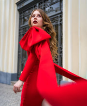 Alison Bandage Midi Dress - Red