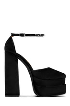 GIGI Platform Heels - Black