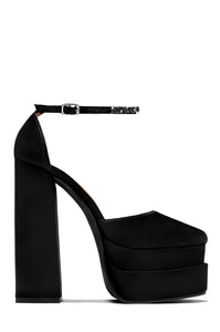 GIGI Platform Heels - Black