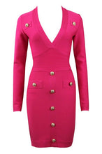 Alice Hot Pink Bandage Dress