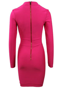 Alice Hot Pink Bandage Dress